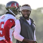 Chris Godwin back on practice field for Buccaneers