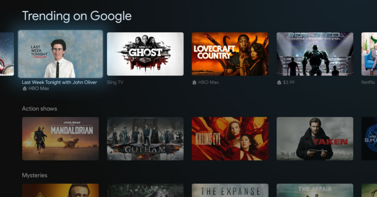 Code in the Google TV app suggests 50 free TV channels are coming