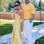 David Beckham And Victoria Beckham Make Fun As They Unintentionally Match Their Clothing's Colors For A Second Time