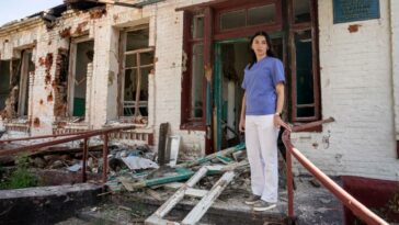 Doctors stay in Ukraine’s war-hit towns: ‘People need us’