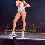 Crowd pleaserL: Dua Lipa devoted one of her songs to a fan after he asked her to marry him at one of her recent concerts