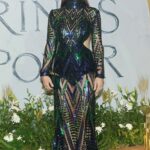 Ema Horvath Sparkles in Embellished Elie Saab Dress for ‘The Lord of the Rings: The Rings of Power’ Premiere in Mumbai