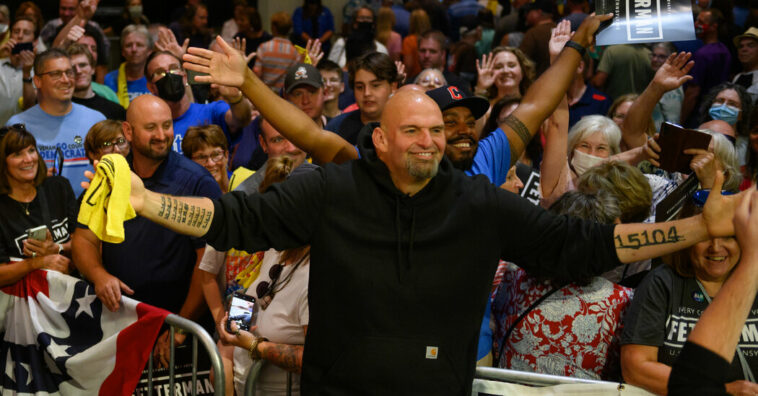 Fetterman Returns to Senate Campaign Trail in Pennsylvania