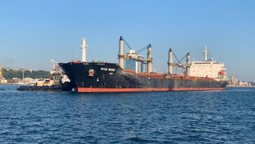 Four cargo ships sail from Ukraine: Turkish, Ukrainian officials