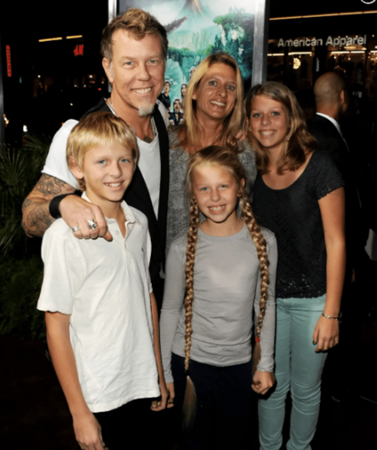 Francesca Hetfield And James Hetfield Of Metallica Are Getting Divorced