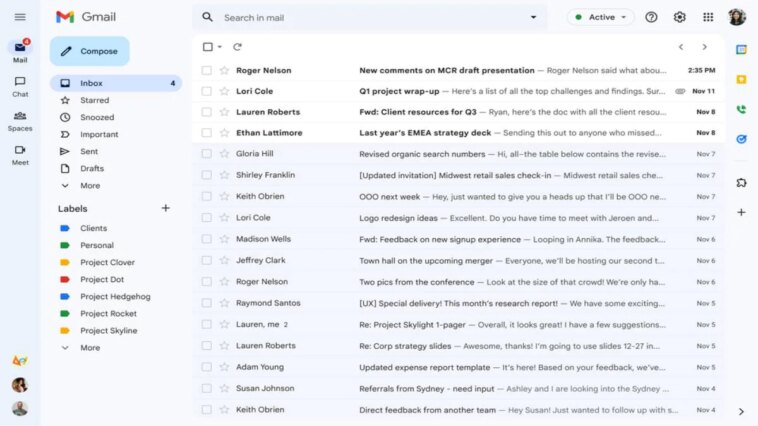 Gmail Redesigned Material You Interface Widely Rolling Out to All Users: All You Need to Know