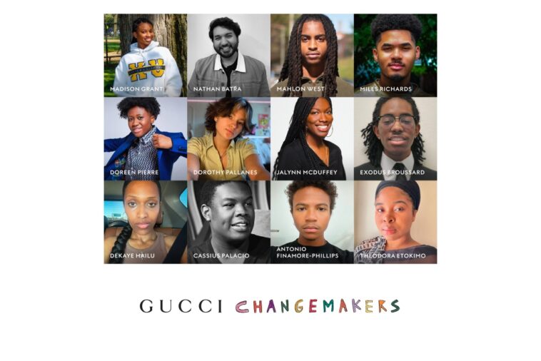 Gucci Names Third ‘Changemakers’ Grant and Scholarship Recipients