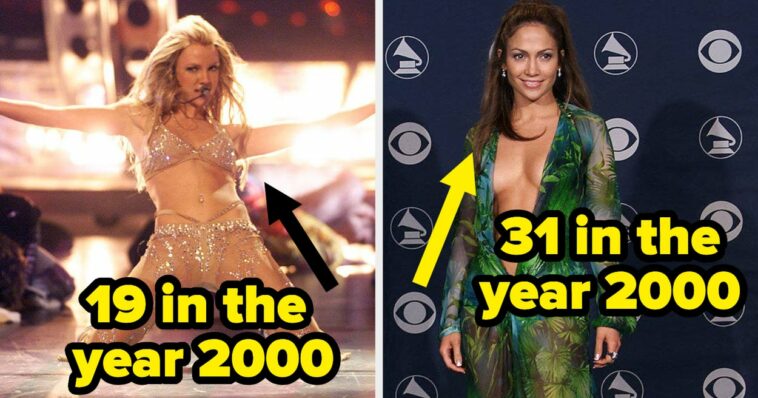 I'm NGL When I Say It's Pretty Surprising To See How Old These 70 Celebrities Were In The Year 2000