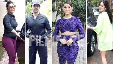 Janhvi Kapoor, Kajol, Kartik Aaryan and Nora Fatehi clicked in Mumbai