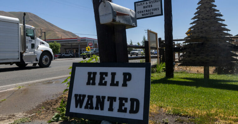 Job openings fell in June, suggesting that the labor market is cooling.