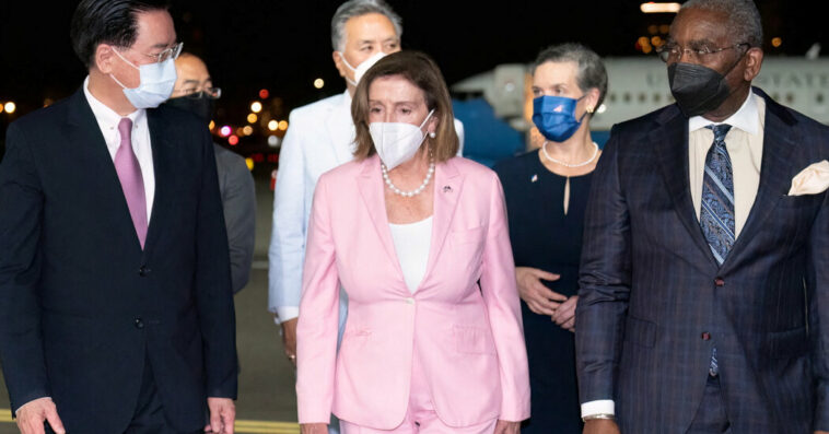 Live Updates: Pelosi Taiwan Visit Draws China’s Condemnation