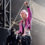 Machine Gun Kelly During His Mainstream Sellout Tour Stop In Cleveland, Kelly Shouted, ‘I’m Rich, Bitch!’ After Smashing A Champagne Glass On His Face