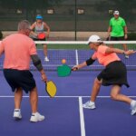 News Picture: Many Seniors Love Pickleball, But Injuries Can Happen