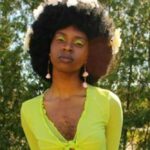 chest hair, woman flaunting chest hair, body hair, hairy body, woman hairy body, beauty standards, hair growth, Esther Calixte-Bea, body image, body positivity, indian express news