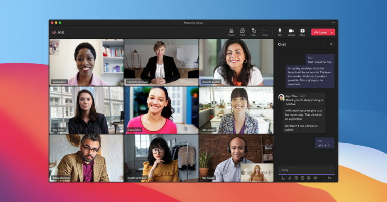 Microsoft Teams is now fully optimized for Macs with M1 or M2 chips