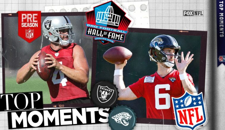 NFL Hall of Fame Game 2022: Raiders rout Jaguars in preseason opener