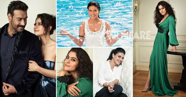 Pictures of Kajol looking stunning for her Filmfare cover shoots