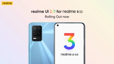 Realme 8 5G, Narzo 30 5G Receive Android 12-Based Realme UI 3.0 Update in India