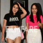 Sara Ali Khan stuns in a casual crop-top and shorts look