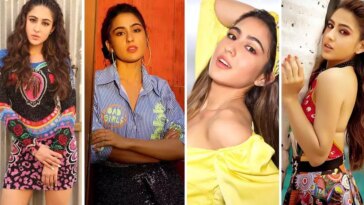 Sara Ali Khan's Quirky Outfits Which Are A Perfect Match For Her Vibrant Personality