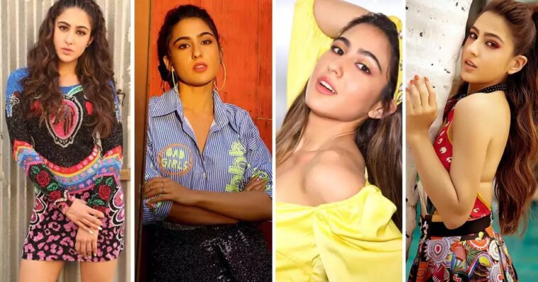 Sara Ali Khan's Quirky Outfits Which Are A Perfect Match For Her Vibrant Personality