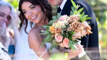 The latest: Sarah Hyland and boyfriend Wells Adams are married, as the Modern Family beauty, 31, and the Bachelor in Paradise personality, 38, exchanged vows Saturday at the Sunstone Winery near Santa Barbara, California