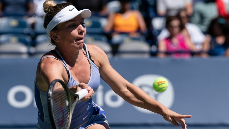 Siimona Halep beats Beatriz Haddad Maia to clinch third Canadian Open title