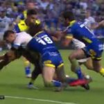 Highlights of the Betfred Super League match between Warrington Wolves and Toulouse Olympique.