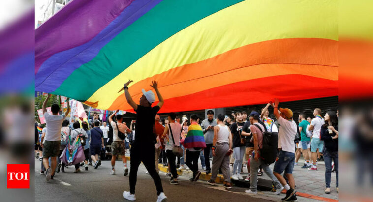 Taiwan blames politics for cancellation of global Pride event