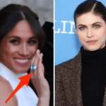 The Engagement Ring Of Meghan Markle Was Imitated By Actress Alexandra Daddario