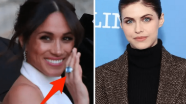 The Engagement Ring Of Meghan Markle Was Imitated By Actress Alexandra Daddario