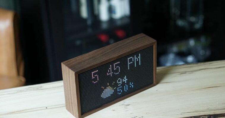 This customizable smart display is a fun desk accessory in need of a purpose