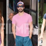 Varun Dhawan, Sara Ali Khan, and others clicked in the city earlier today