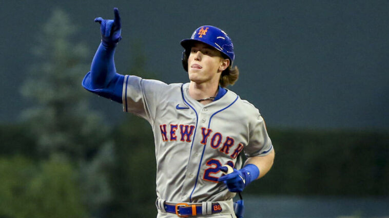 Watch: Mets top prospect Brett Baty smashes two-run homer in first major-league at-bat