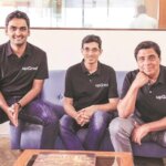 upGrad founders Phalgun Kompalli, Mayank Kumar and Ronnie Screwvala