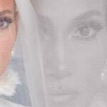 ‘First peek’ at JLo’s Ralph Lauren wedding gown made with ‘1,000 hand-cut handkerchiefs and 1,640 feet of fabric’