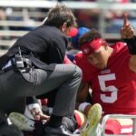 49ers QB Trey Lance breaks right ankle, will undergo season-ending surgery Monday