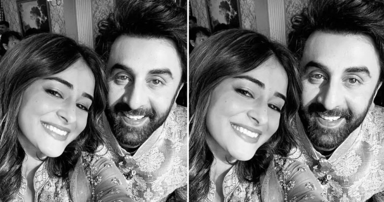 Ananya Panday calls Ranbir Kapoor new best friend as she drops BTS photos