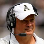 Appalachian State HC Shawn Clark gets emotional over upset win vs. Texas A&M