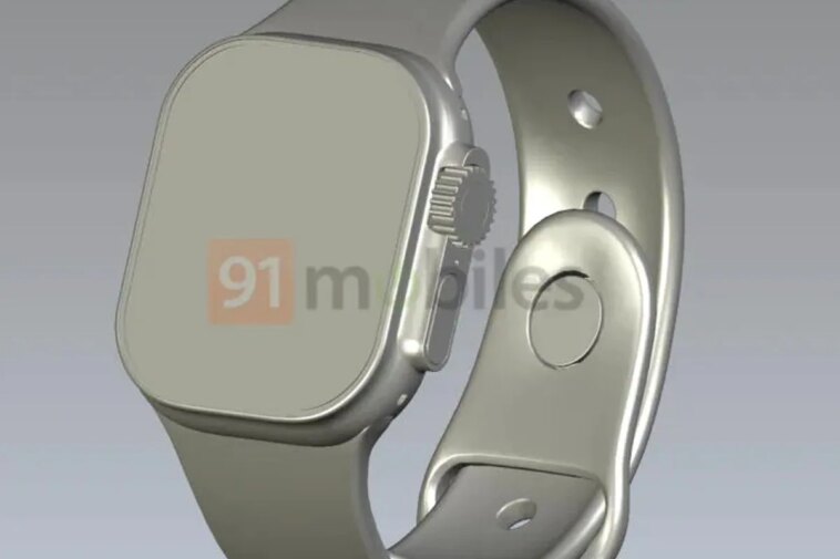 Apple Watch Pro Leaked CAD Renders Suggest Extra Buttons on Both Sides: Report