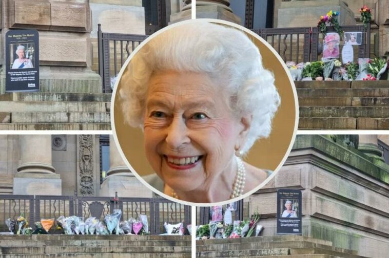 Bolton's respect for Queen Elizabeth II clear to see at town centre building