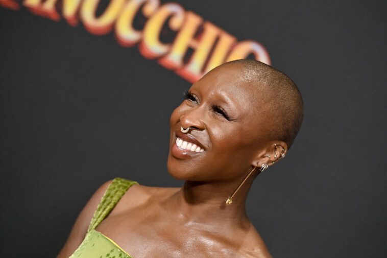 Cynthia Erivo at the world premiere of Disney's Pinocchio.