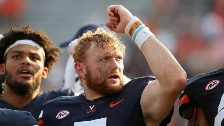 Despite Virginia's rough start, Brennan Armstrong is right where he wants to be