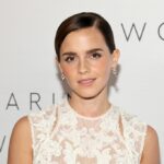 Emma Watson Wears Lace Alexander McQueen Dress at The Kering Foundation’s Caring for Women Dinner