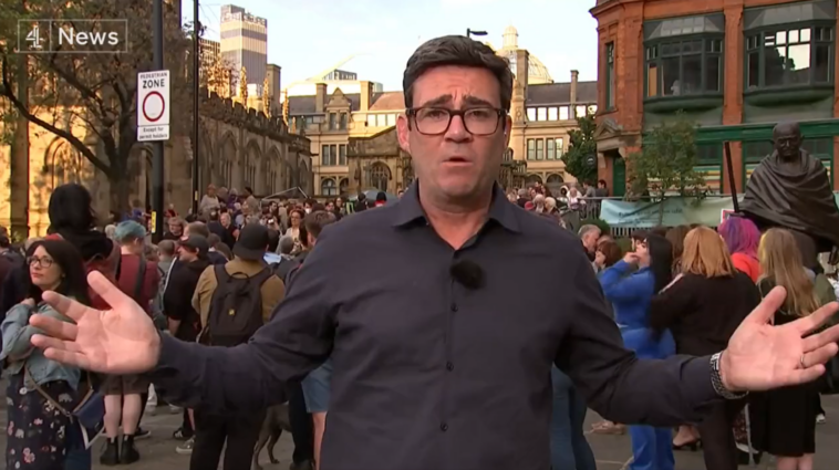 'Enough is Enough' Metro Mayor Andy Burnham's joins rally as cost-of-living soars