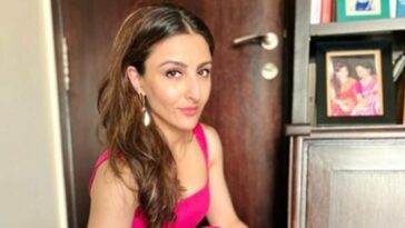 Soha Ali Khan, Soha Ali Khan fitness, Soha Ali Khan workout, Soha Ali Khan exercise session, celeb fitness, indian express news