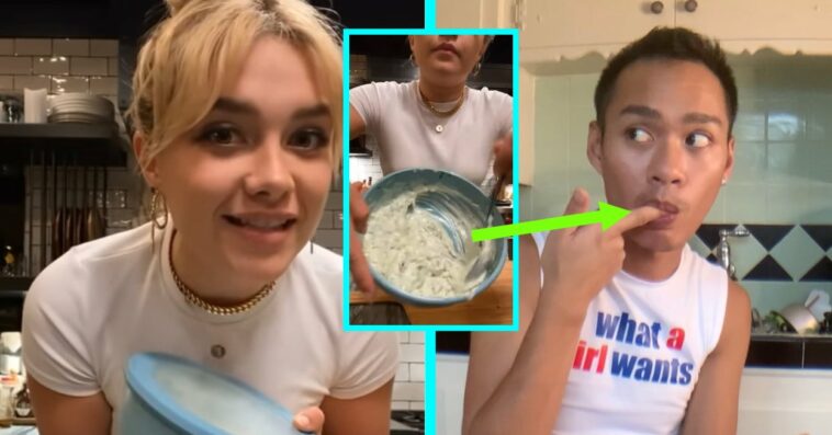 Florence Pugh's Favorite Dip Only Requires 6 Ingredients And 6 Minutes, And Honestly, It's My New Obsession