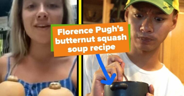 Florence Pugh's Recipe For Squash Soup Is Objectively Unusual —  But I Can't Wait To Make It Again And Again