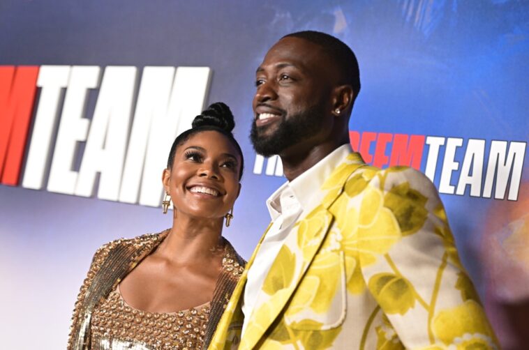 Gabrielle Union and Dwyane Wade Elevate Couples Style in Valentino and Gucci at ‘The Redeem Team’ Premiere