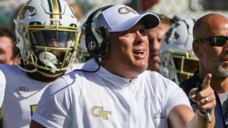 Geoff Collins fired as Georgia Tech head coach